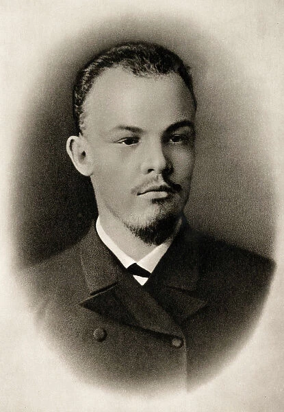 Lenin (Vladimir Ilyich Ulyanov said, 1870-1924) student, in Samara (Russia), 1890-1891