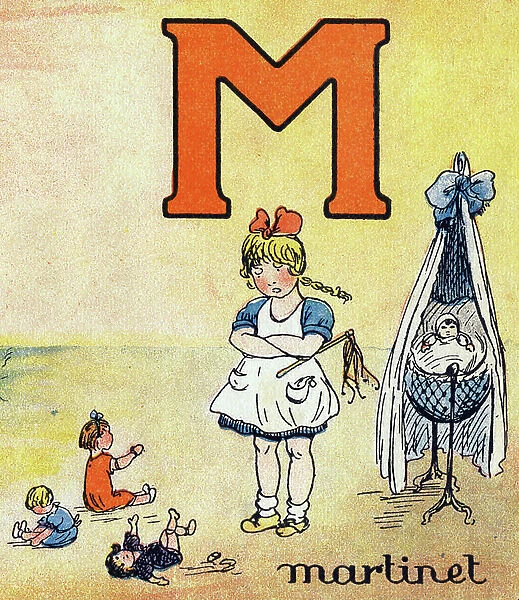 Letter M: Swift, c.1920 (print)