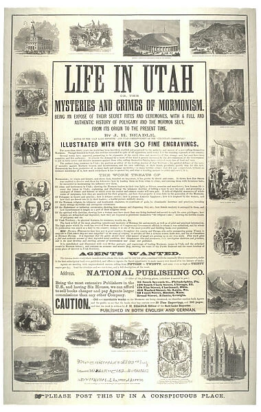 Life in Utah or the mysteries and crimes of Mormonism; being an expose of their secret