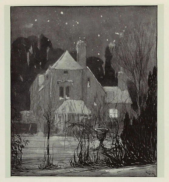 The light from the window (litho)
