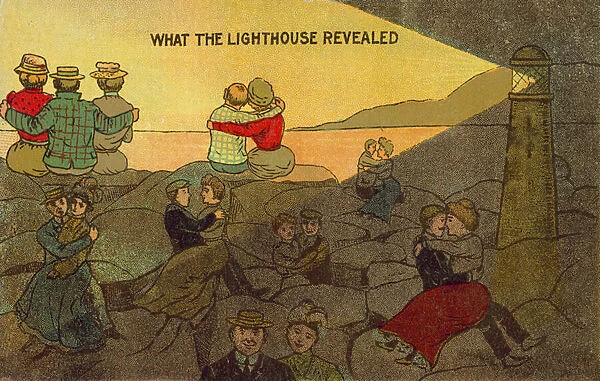 What the Lighthouse revealed (colour litho)