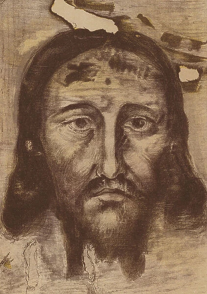 Likeness of Jesus Christ: From the Church of St Bartolomeo, Genoa (chromolitho)