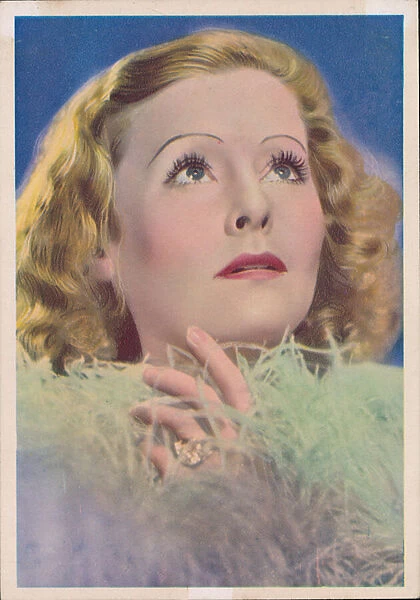 Lilian Harvey, Anglo-German actress and film star (coloured photo)