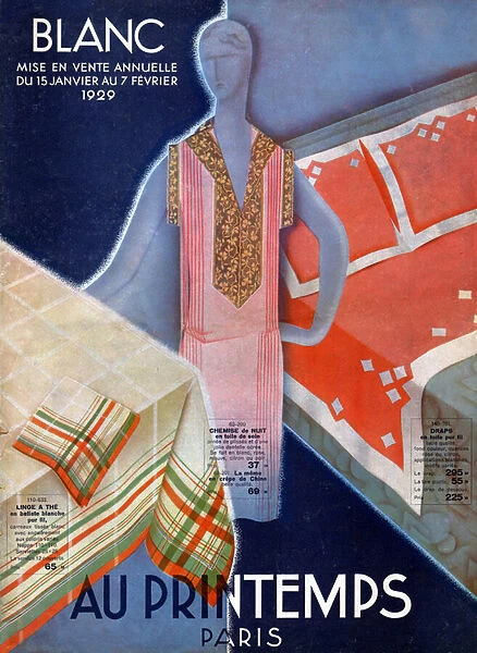 Linen. 1929 (engraving)