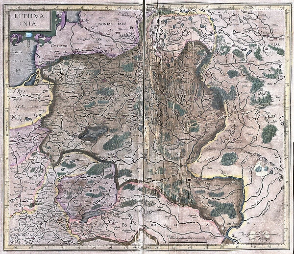 Lithuania (engraving, 1596)