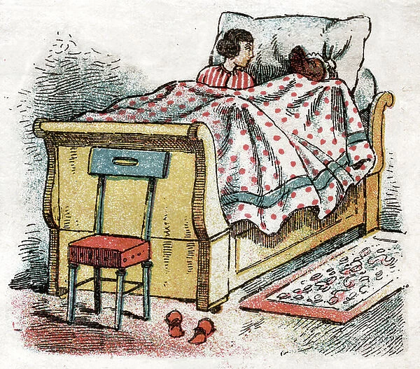 The Little Red Riding Hood, c.1880 (print)
