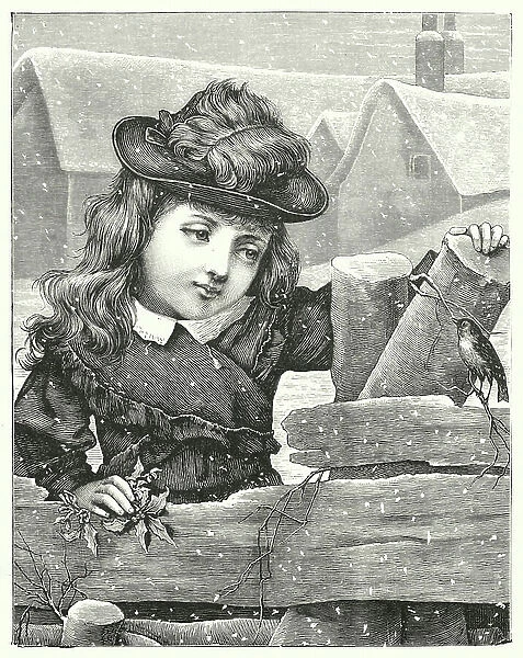 A Little Visitor (engraving)