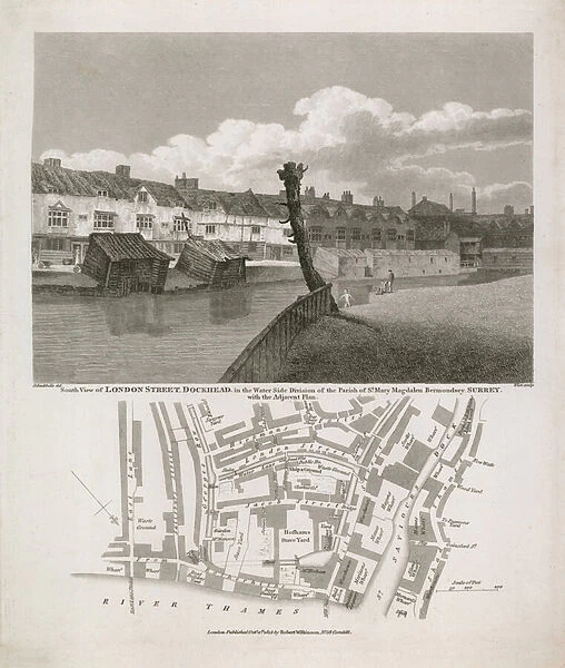 London Street, Dockhead (engraving)
