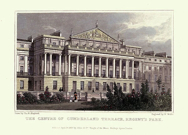 London Views: The Centre of Cumberland Terrace