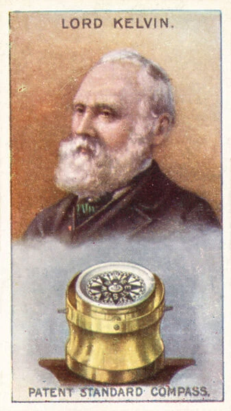 Lord Kelvin, Patent Standard Compass (colour litho)