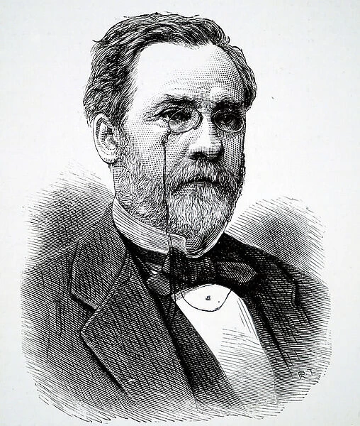 Louis Pasteur, 19th century (engraving)