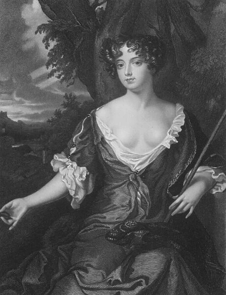 Louise de Querouaille, Duchess of Portsmouth (engraving)