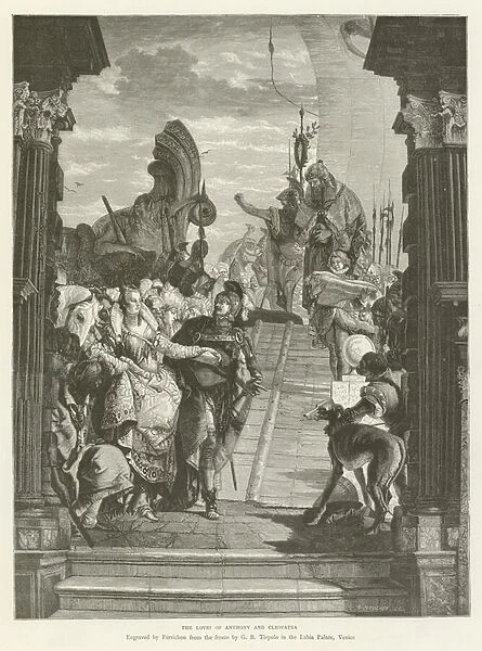 The Loves of Anthony and Cleopatra (engraving)