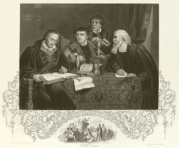Luther, Melancthon, Pomeranus and Cruciger (engraving)