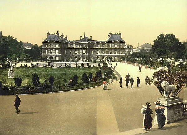 The Luxembourg Palace, Paris, France, c.1890-1900