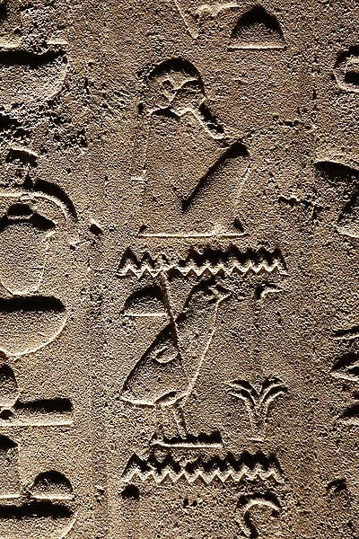 Luxor Temple: Hieroglyphs (relief)
