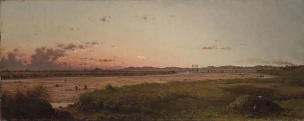 Lynn Meadows, 1863 (oil on canvas)
