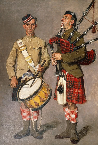 MacPherson and MacDonald, 1918 (oil on canvas)