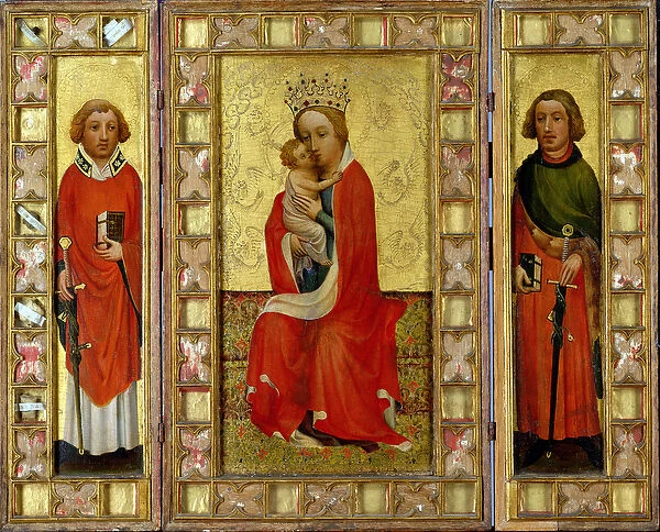 Madonna and Child with Saints Cyricus and Pancratius, c