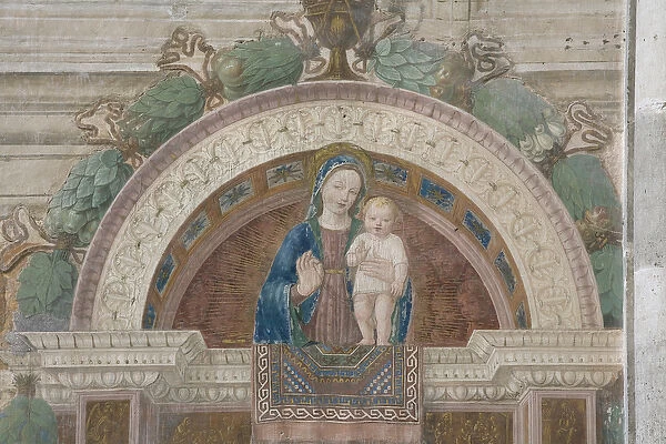 Madonna del Tappeto (Madonna of the carpet), 1500-22 (fresco)