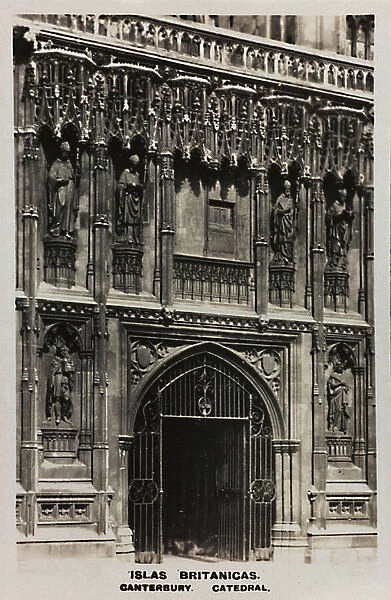 Main Portal of the Canterbury Cathedral