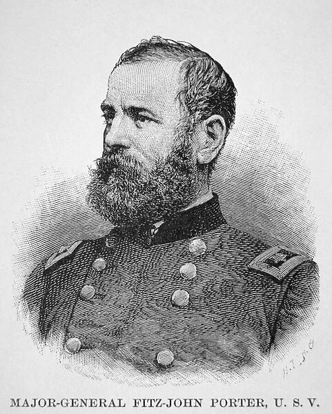 Major General Fitz John Porter (1822-1901) (engraving)
