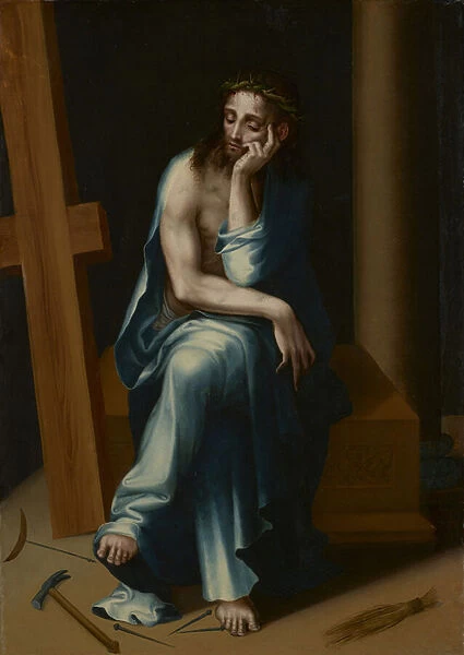 Man of Sorrows, c. 1560 (oil on panel)