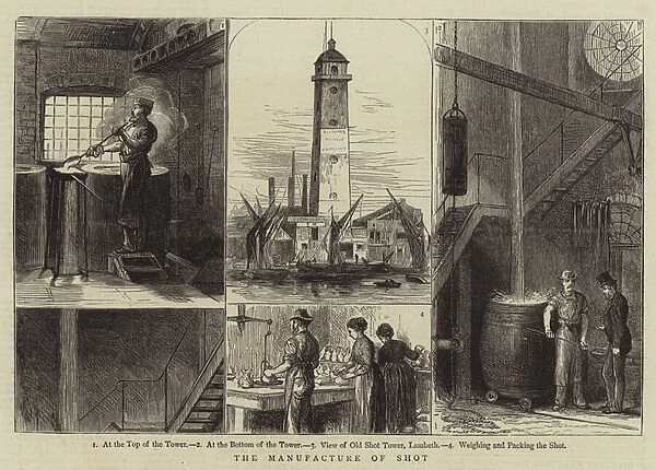 The Manufacture of Shot (engraving)