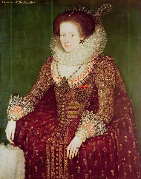 Margaret Hay, Countess of Dunfermline (oil on canvas)