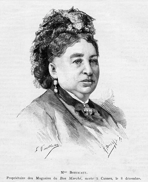 Marguerite Boucicaut, 1887 (engraving)