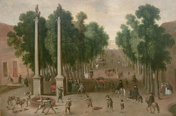 A Market Square in Seville, c. 1650 (oil on canvas)