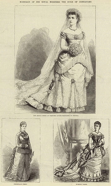 Marriage of His Royal Highness the Duke of Connaught (engraving)