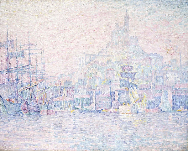 Marseille, La Bonne Mere, Morning Mist, 1907 (oil on canvas)