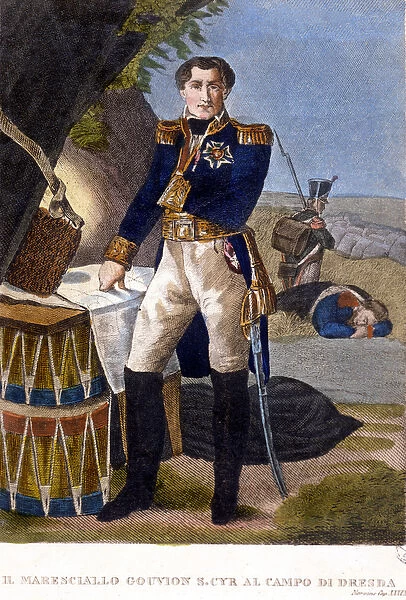 Marshal Laurent Marquis de Gouvion Saint Cyr (1764 to 1830
