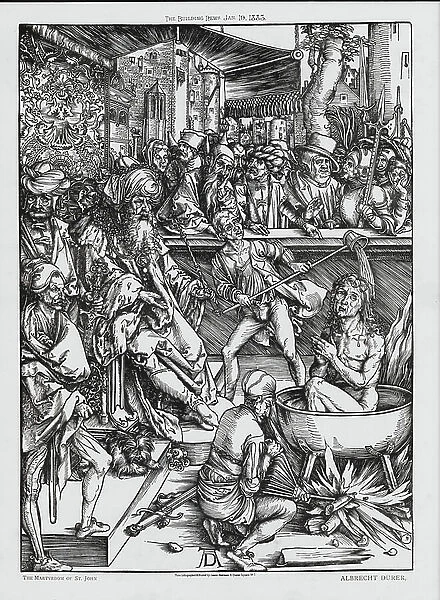 The Martyrdom of St John (engraving)