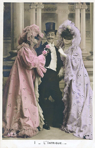 The Masked Ball (colour photo)