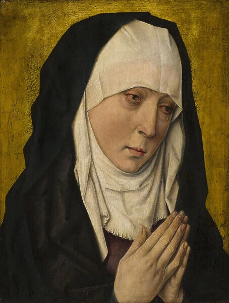 Mater Dolorosa (Sorrowing Virgin), 1480-1500 (oil on panel)