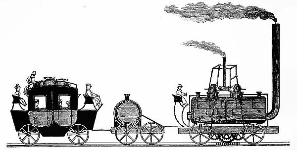 Matthew Murray's steam locomotive built for John Blenkinsop