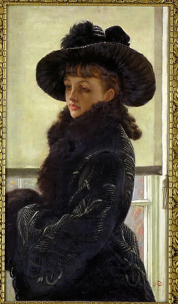 Mavourneen, Portrait of Kathleen Newton, 1877 (oil on canvas)