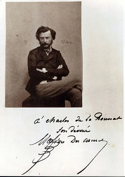 Maxime du Camp, c. 1852 (photo)