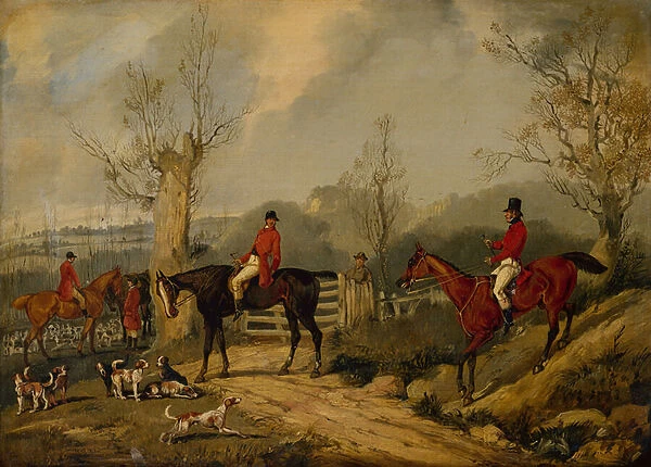 The Meet Over the Gate (oil)