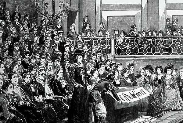 Meeting at St James's Hall, 1880