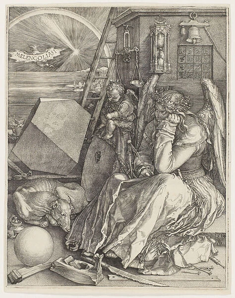 Melencolia I, 1514 (engraving)
