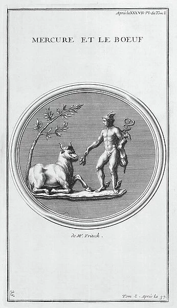 Mercury and the Bull (Taurus)