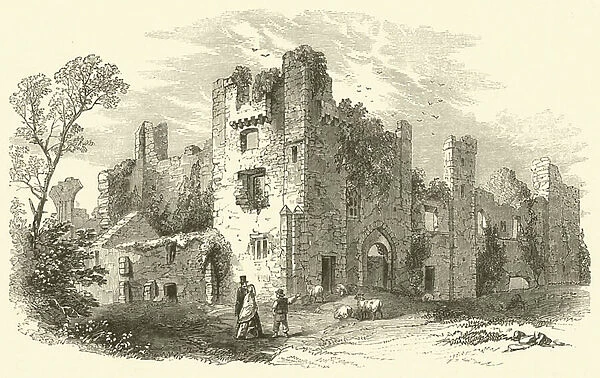 Middleham Castle (engraving)