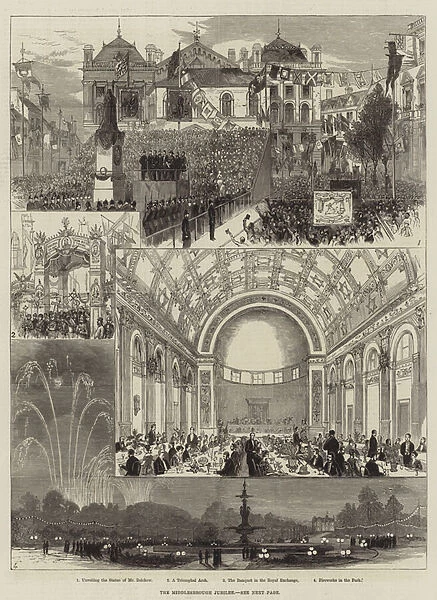 The Middlesbrough Jubilee (engraving)