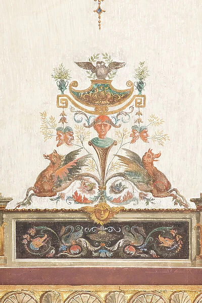 Milan, Palazzo Francesco Melzi d'Erin, Decoration Vault Sala