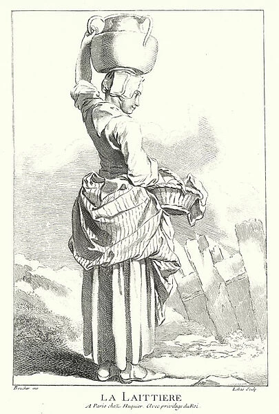 Milkmaid (engraving)