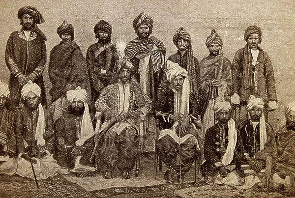 Mir Mahmud Khan II and his Retinue