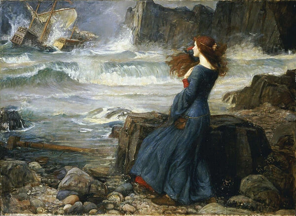 Miranda - The Tempest, 1916 (oil on canvas)